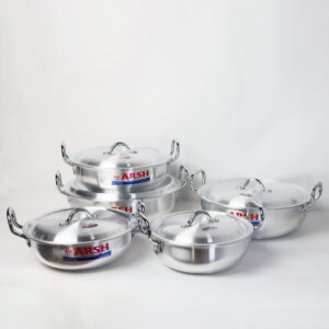 Cooking Pot Set with Lids