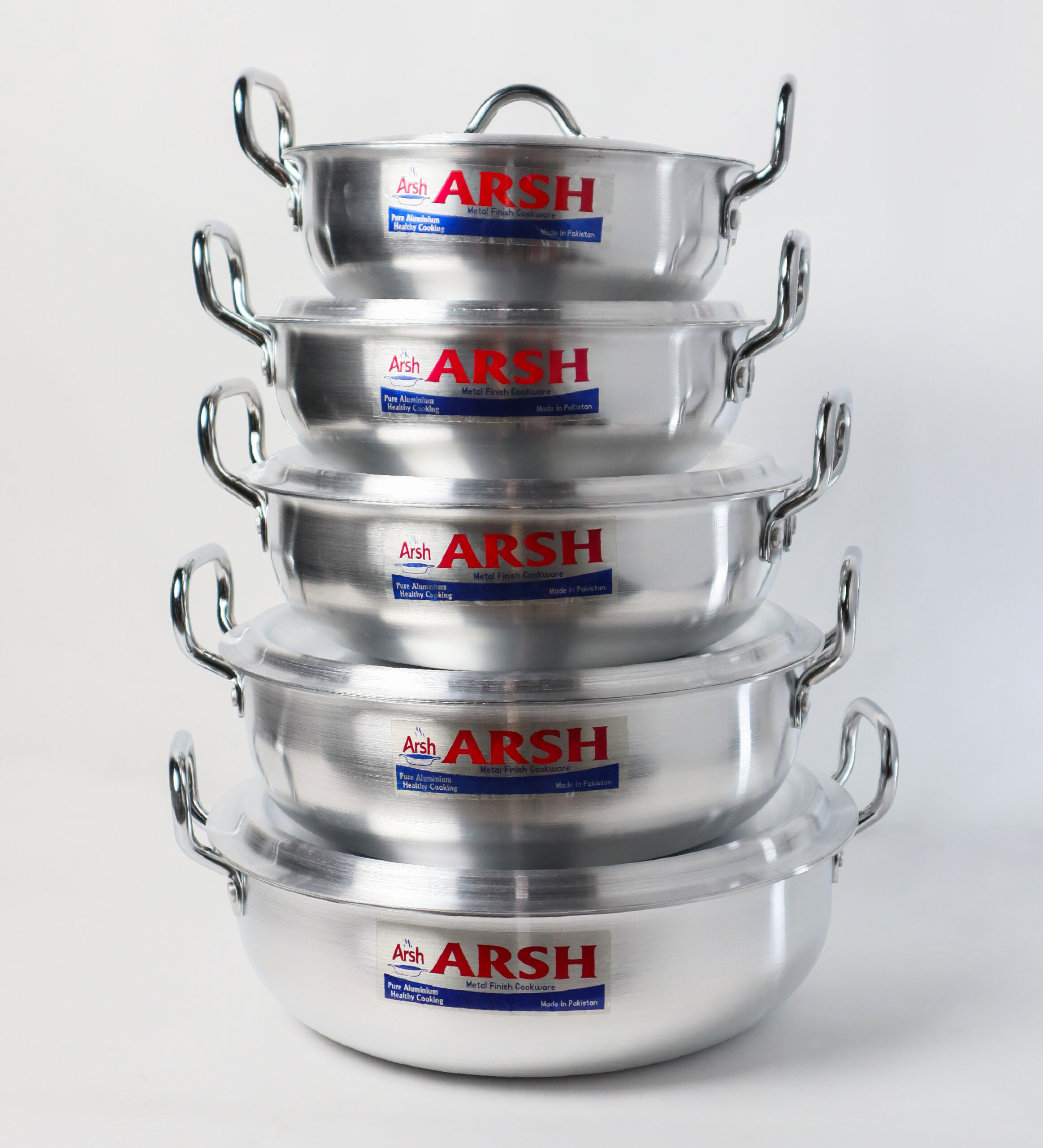 Cooking Pot Set with Lids - Image 8